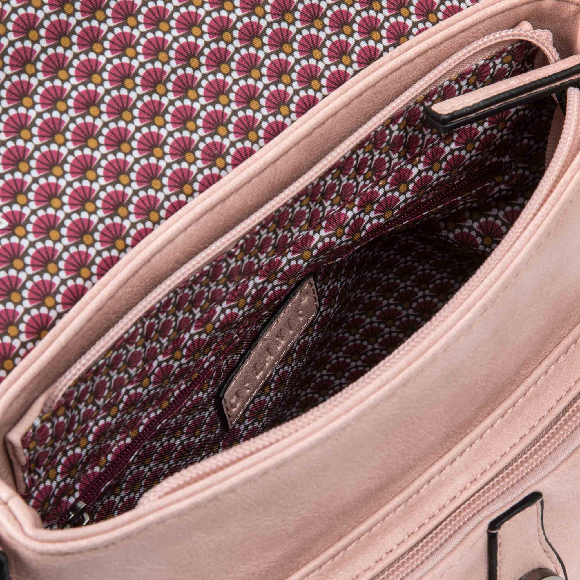 Sac bandoulière rose