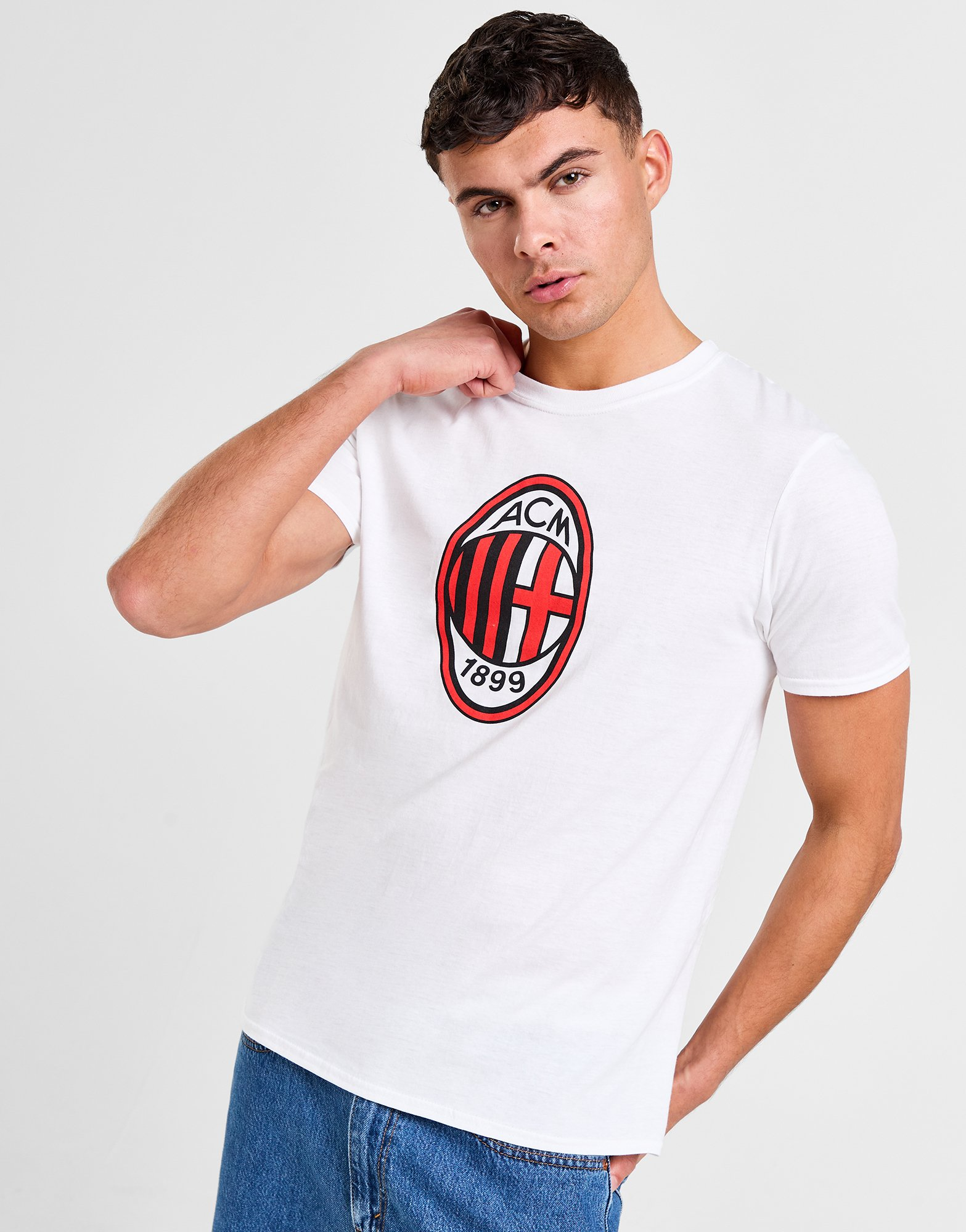 Official Team T-shirt AC Milan Crest Homme