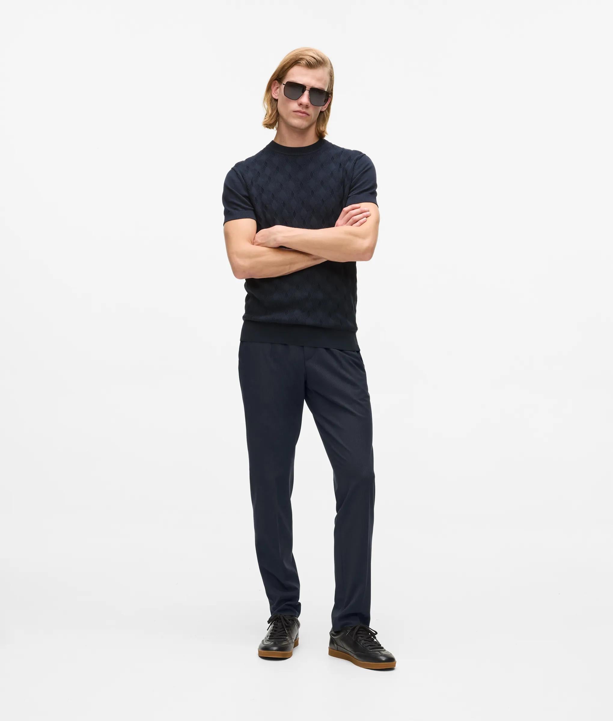 Broek met trekkoord in de taille