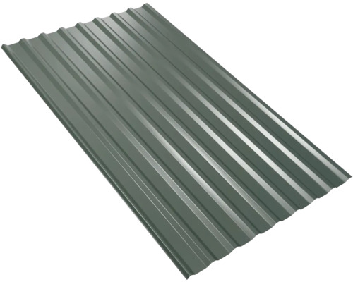 PRECIT trapeziumvormige dakbaan met anticondensvlies W20LV dennengroen RAL 6020, vaste breedte 1135 mm x dikte 0,5 mm (verkocht per meter van 150 tot max. 900 cm)