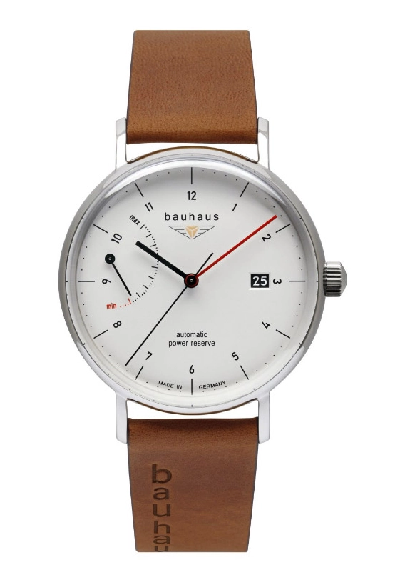 bauhaus Automatik Gangreserve Weiß 2160-1