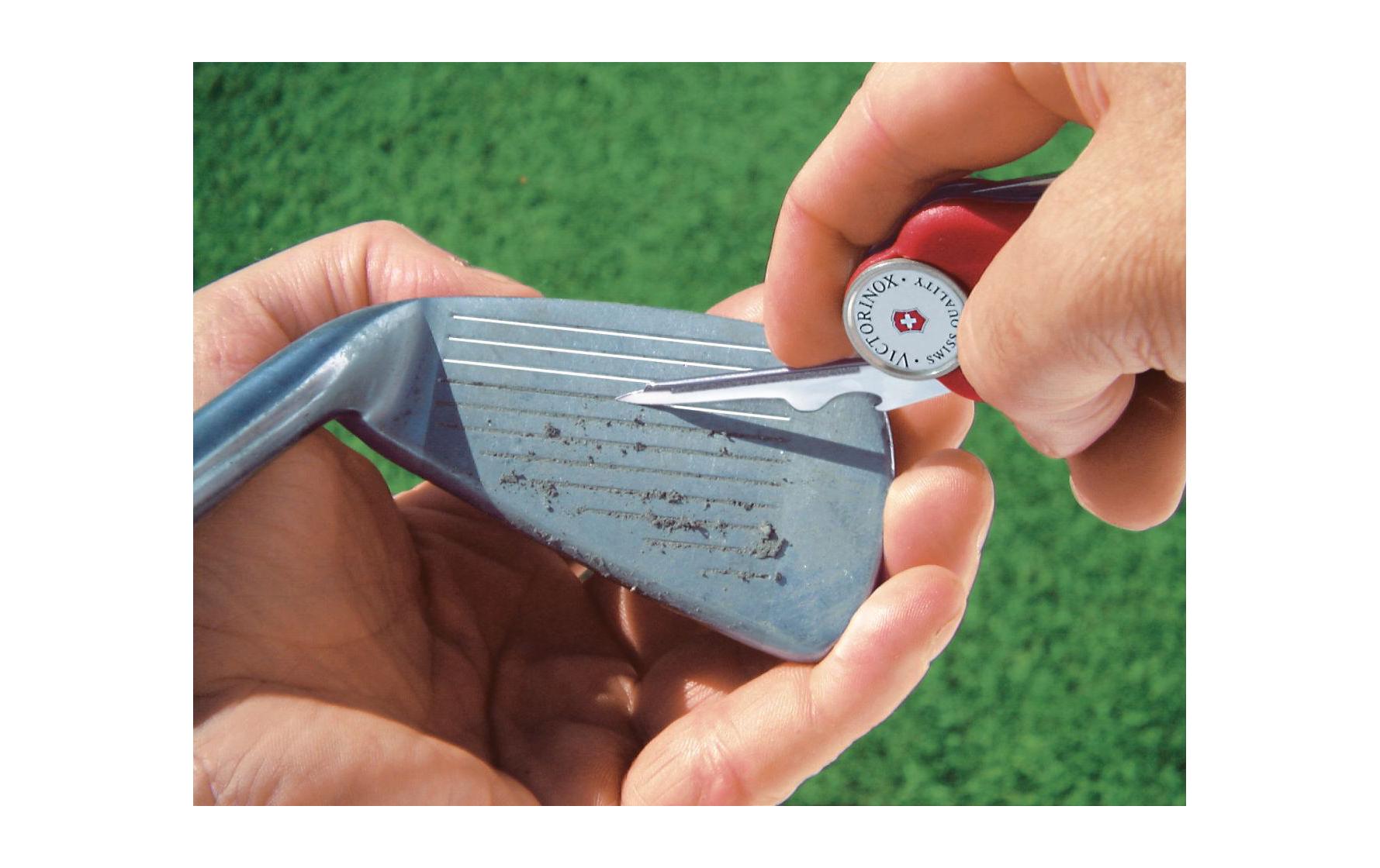 Golf Tool, RotTaschenmesser mit Spezialwerkzeugen für Golfer