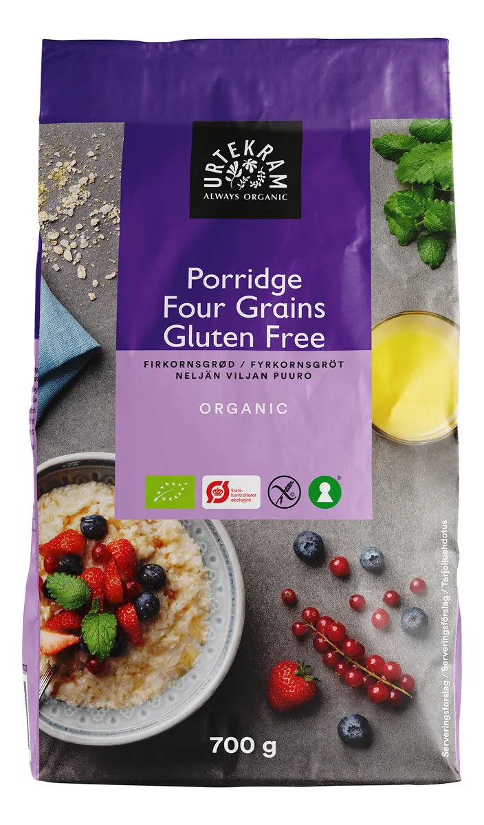 Urtekram Grød Firkorn Glutenfri Ø - 700 g.