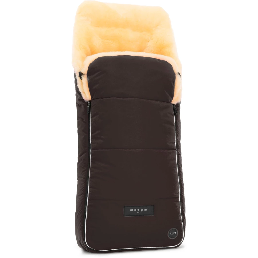 Werner Christ Baby Fußsack AROSA LUXE chocolate