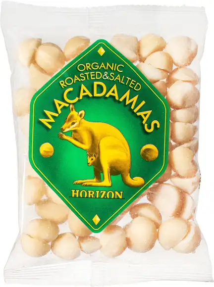 Gezouten macadamianoten