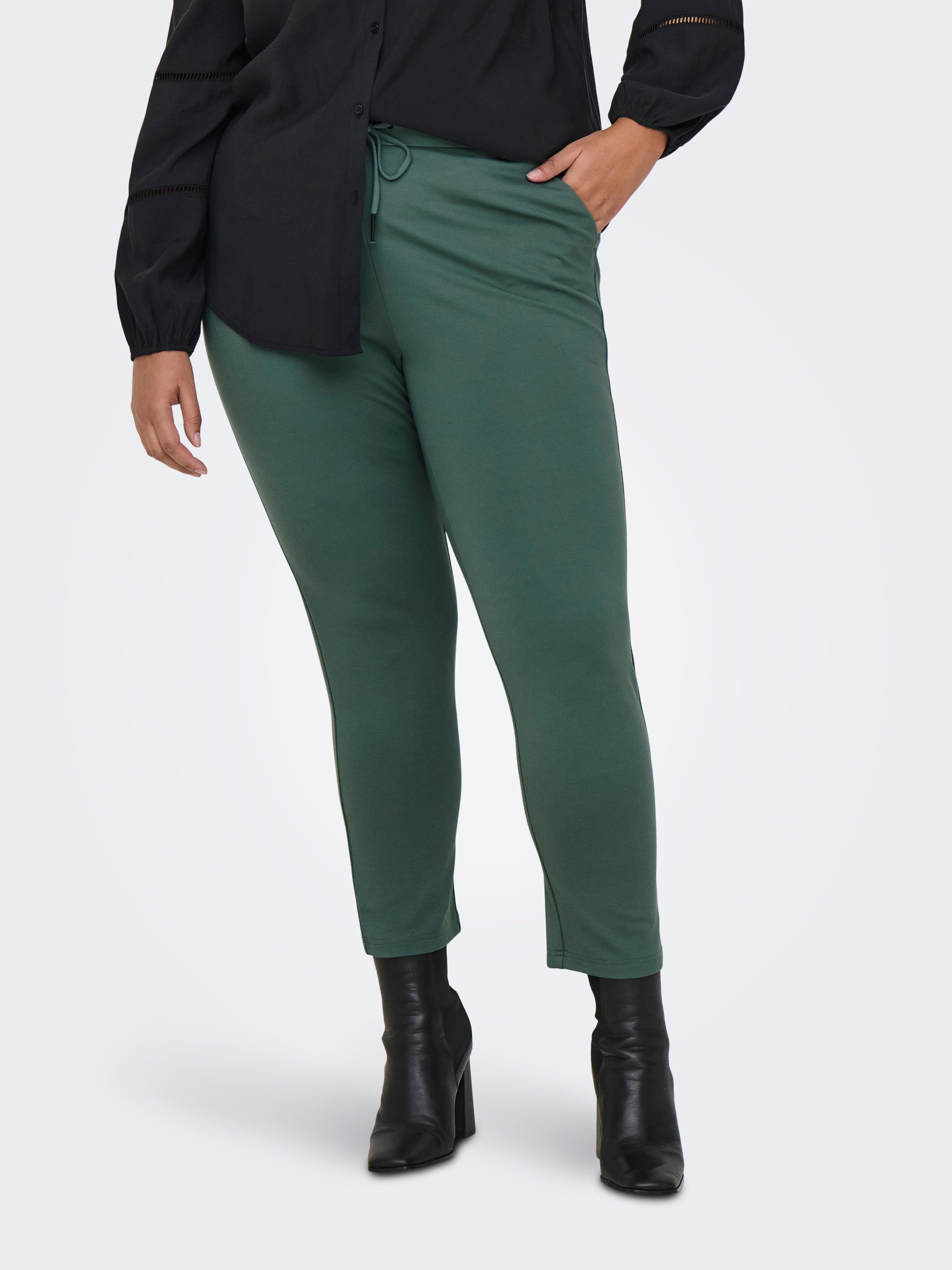 CARGOLDTRASH Mittlere Taille Normal geschnitten Hose Dark Forest