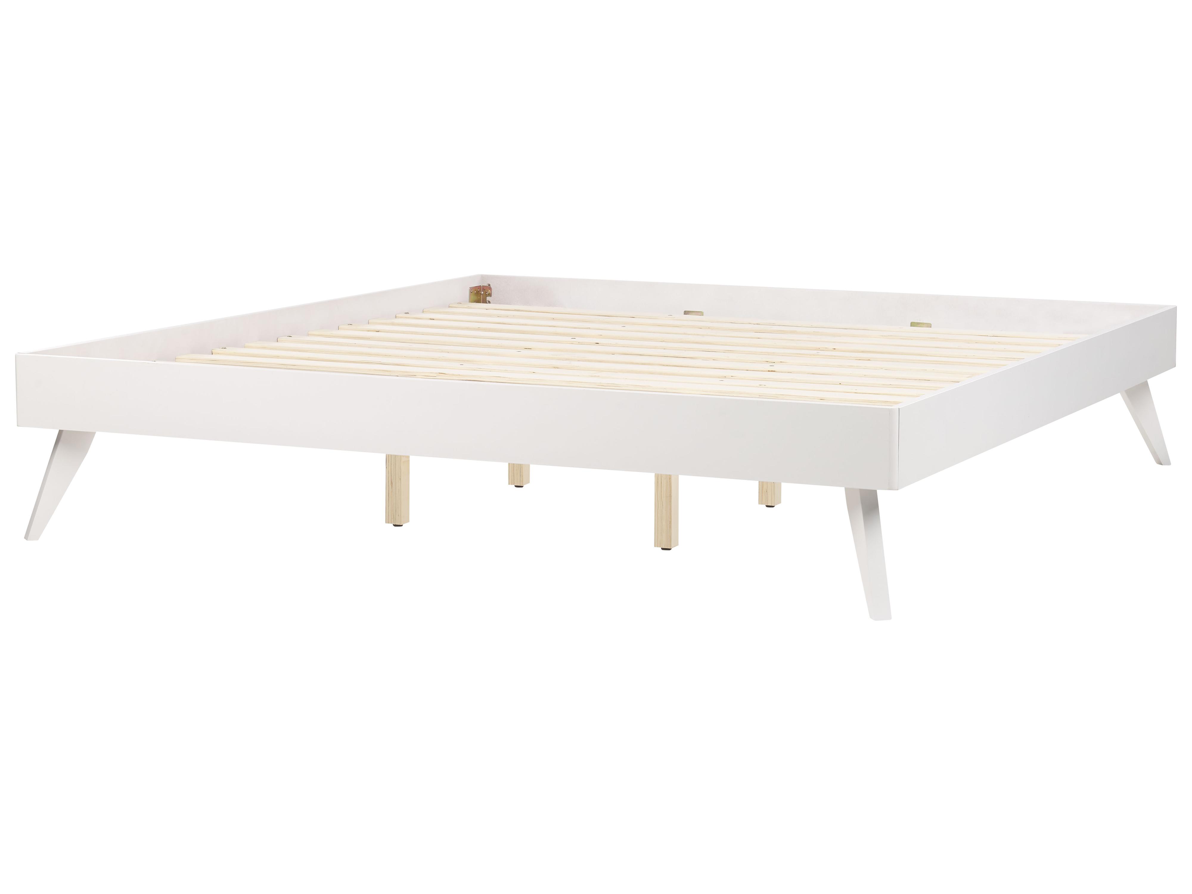 Bed zonder hoofdbord BERRIC 180 x 200 cm Wit