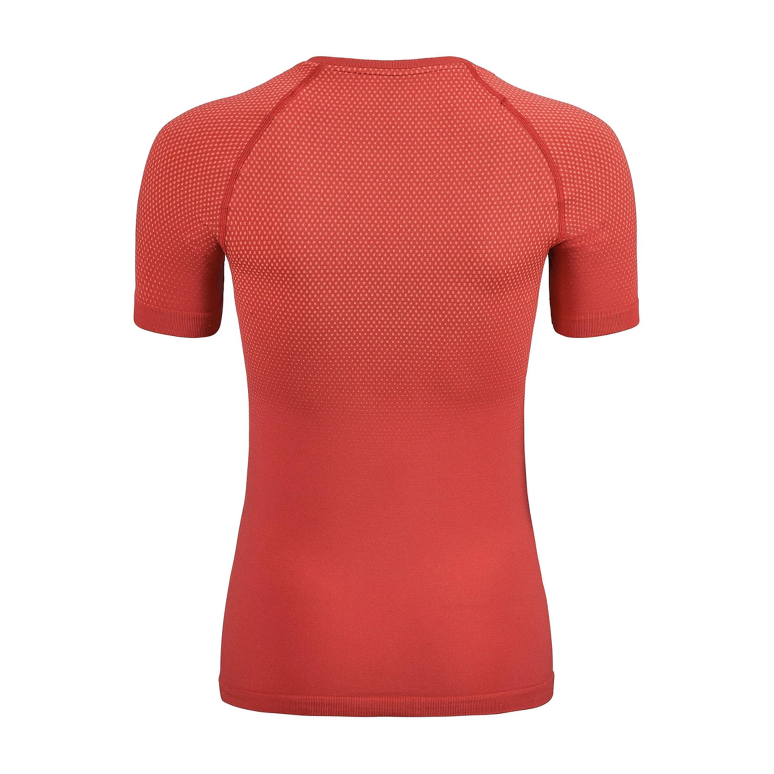 Odlo BL Top Crew Neck Performance Light Eco Maillot De Course Femmes - Rouge