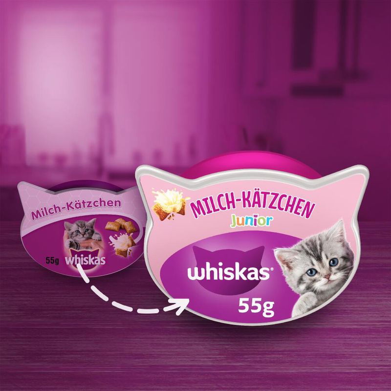 Friandises Whiskas au lait pour chaton