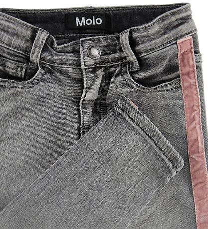 Molo Hosen - Adele - Grey Washed Denim