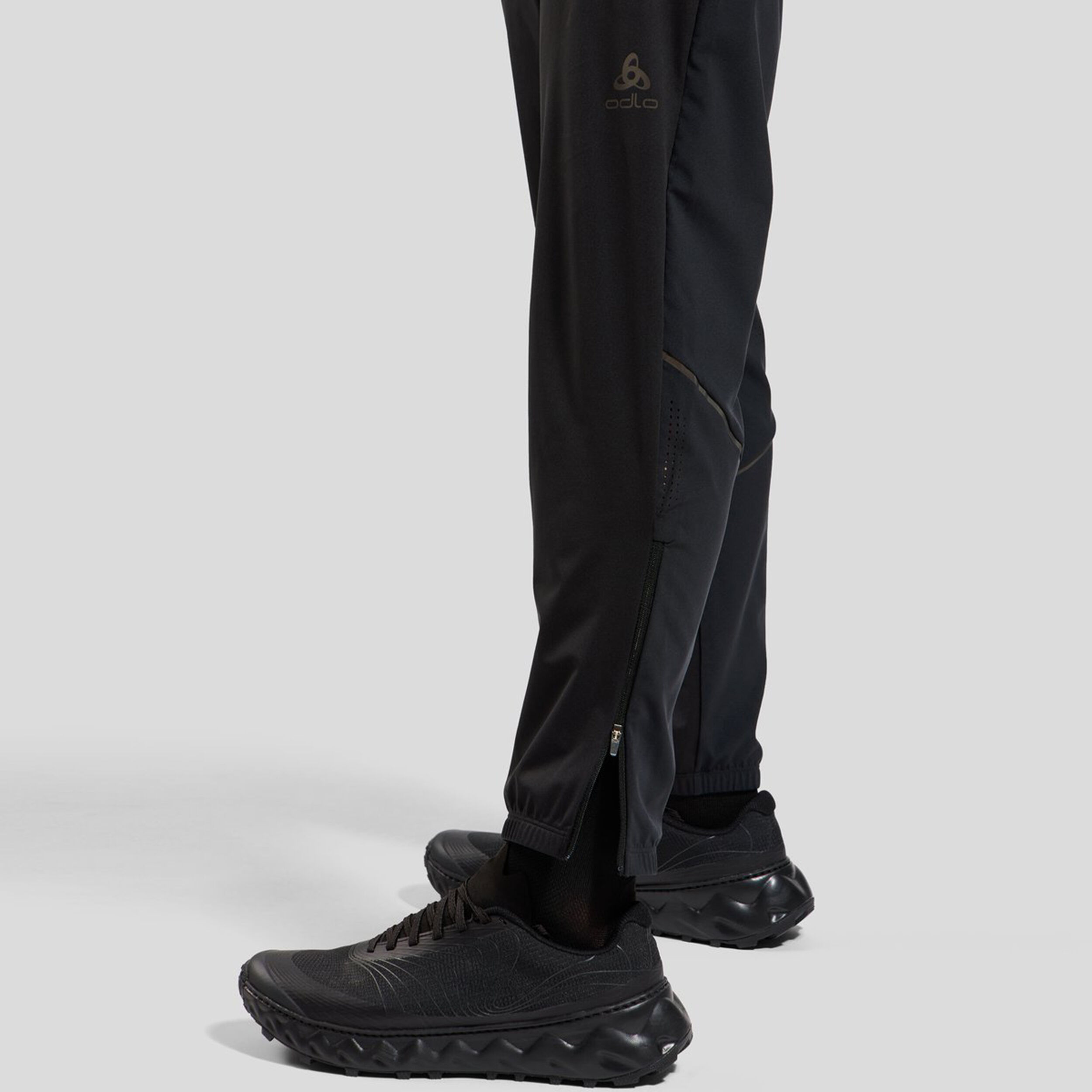 Odlo Zeroweight Warm Collant De Running Hommes - Noir