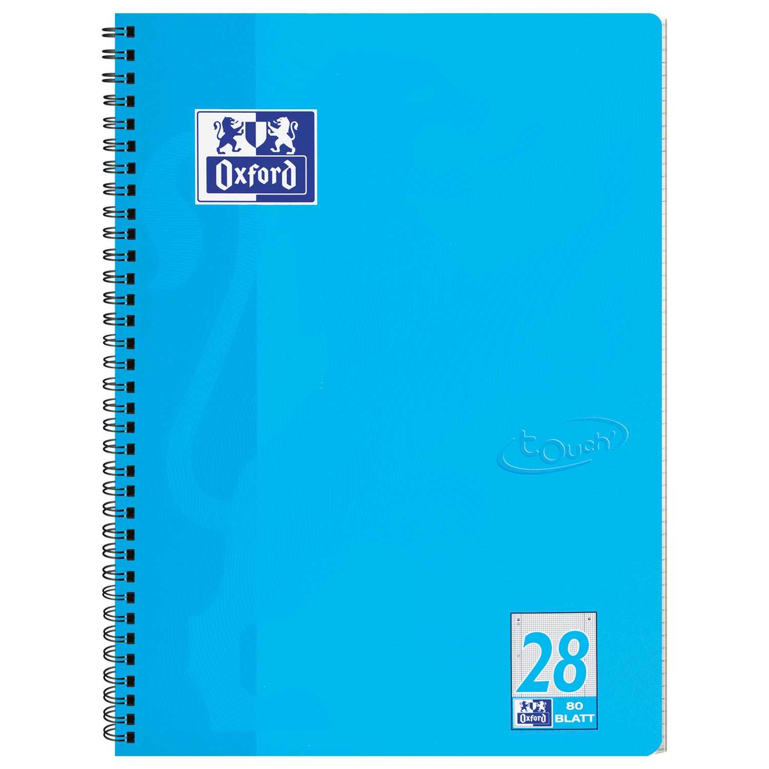 Oxford Collegeblock DIN A4 Soft-Touch kariert