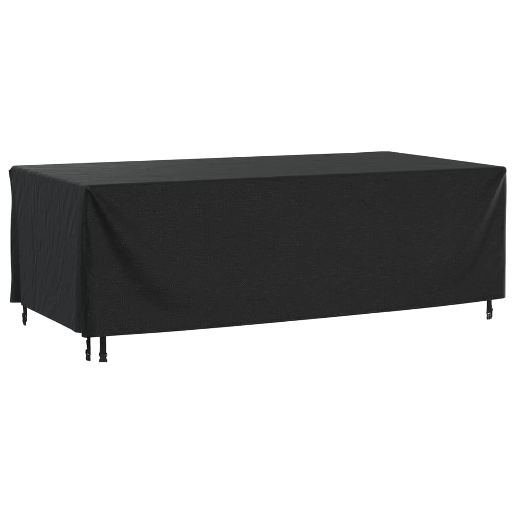 Housse de salon de jardin noir 229x113x73 cm imperméable 420d