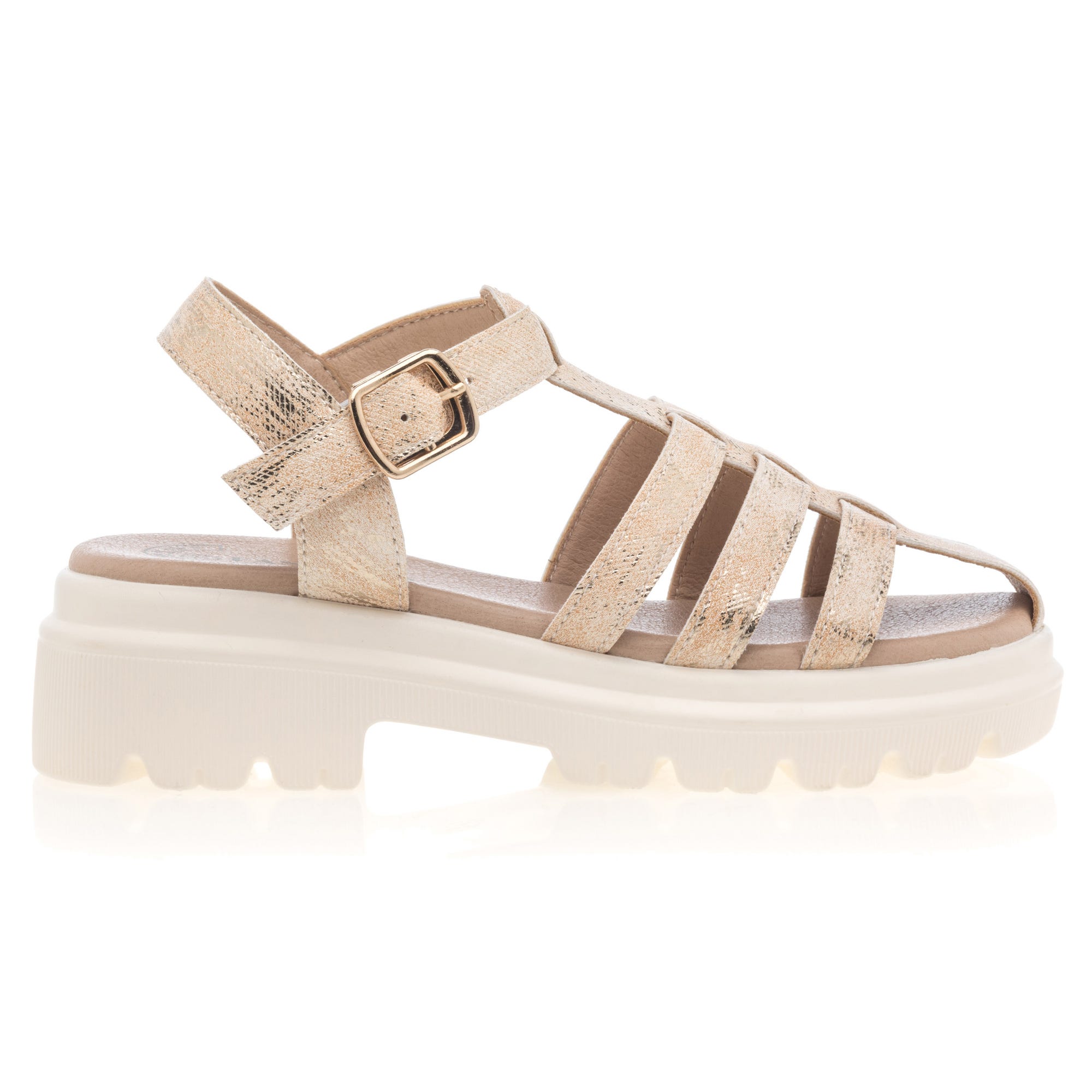 Sandales Fille or