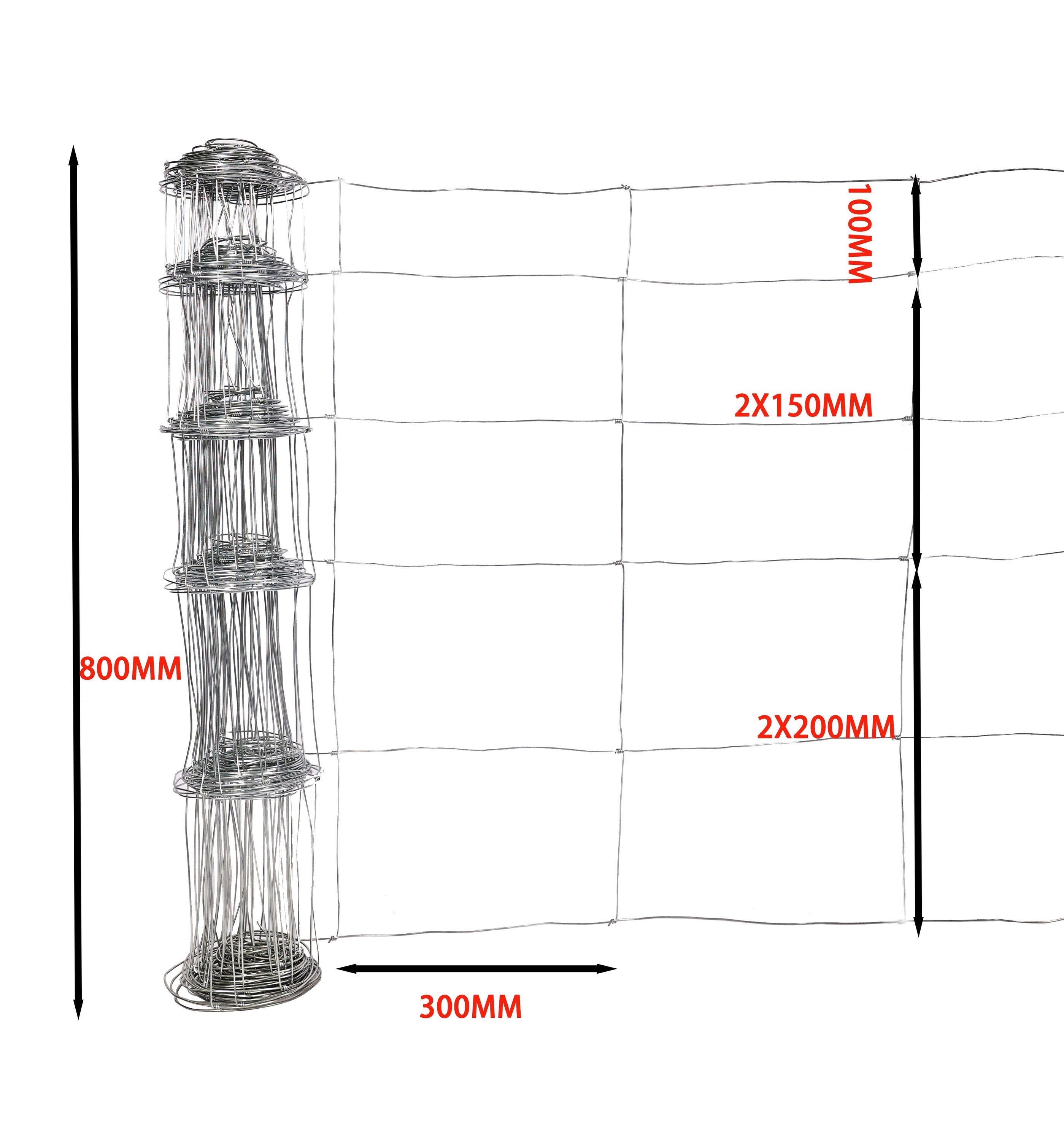 Drahtzaun 0.8 m x 50 m