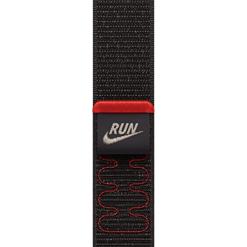 Apple Nike Sport Loop Bande Noir Nylon, Polyester recyclé, Spandex