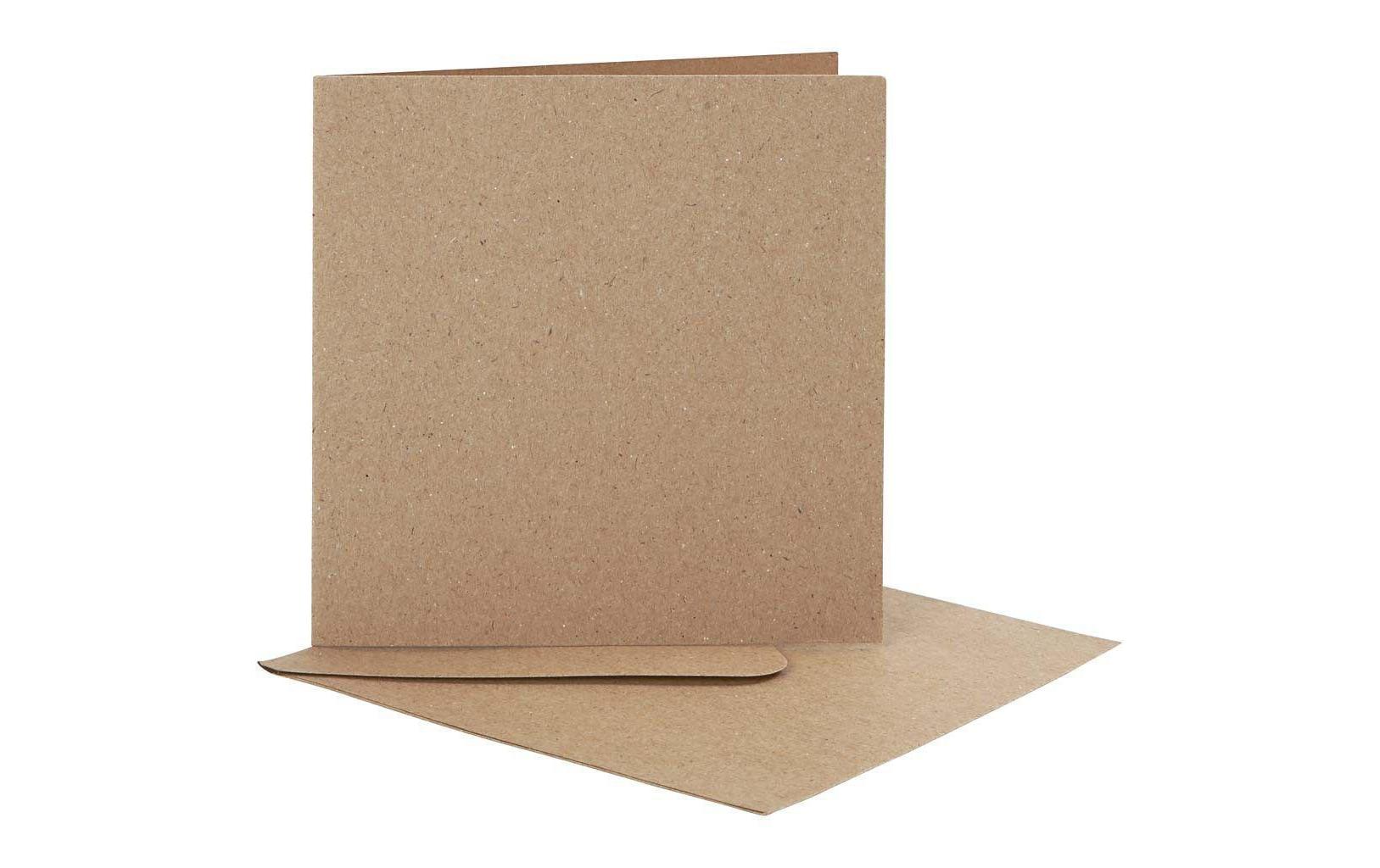 Blankokarte 12.5 x 12.5 cm 10 SetBlankokarte