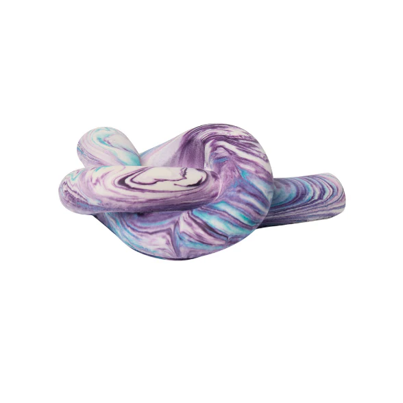 Sarah Jahangir Studio  Knotty lysestage - emerald/lilla