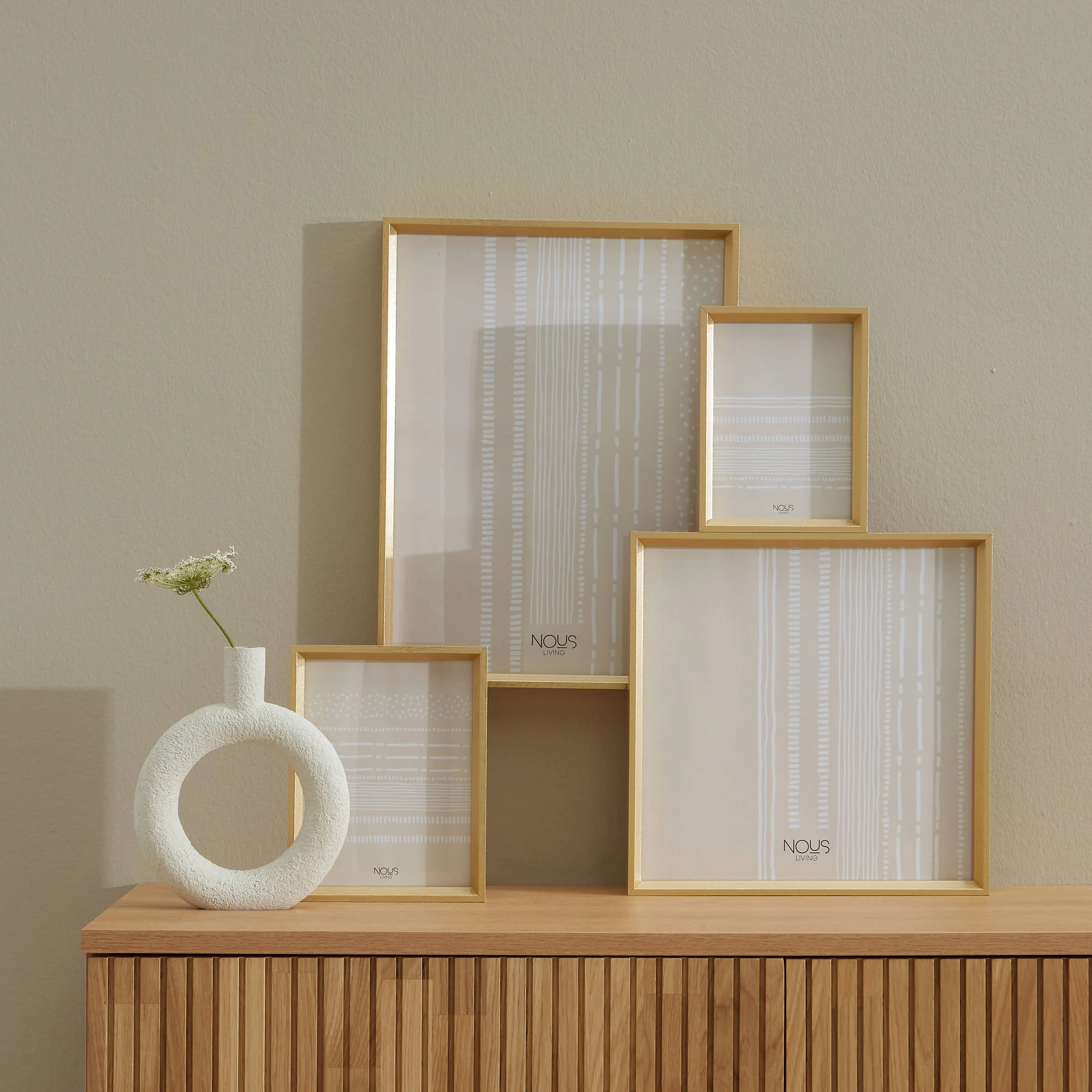 NOUS Living fotolijst Faceted edge  (13x18 cm)