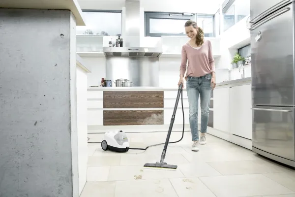 Kärcher SC 4 EasyFix - Damprenser - beholder - hvid