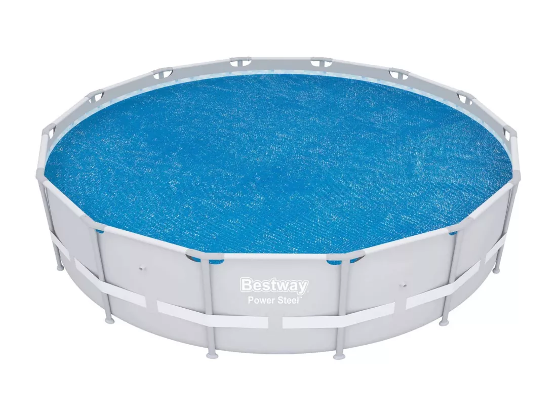 Bâche Solaire pour Piscine Hors-sol Bestway Ø462 cm Ronde