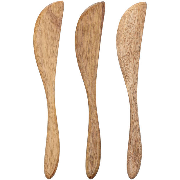 Blokker Dolce Vita botermesjes acacia set van 3