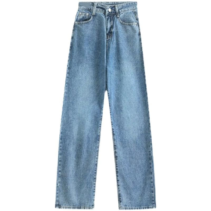 Moon City - Slim-fit jeans met hoge taille