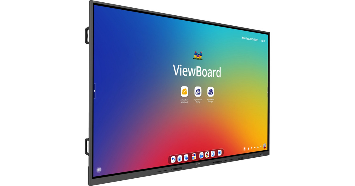 ViewSonicViewBoard IFP110 110” 4K Interactive Display  (Zwart, 3x HDMI-in, 1x HDMI-out, 1x DisplayPort, USB-A, USB-C, Touch)