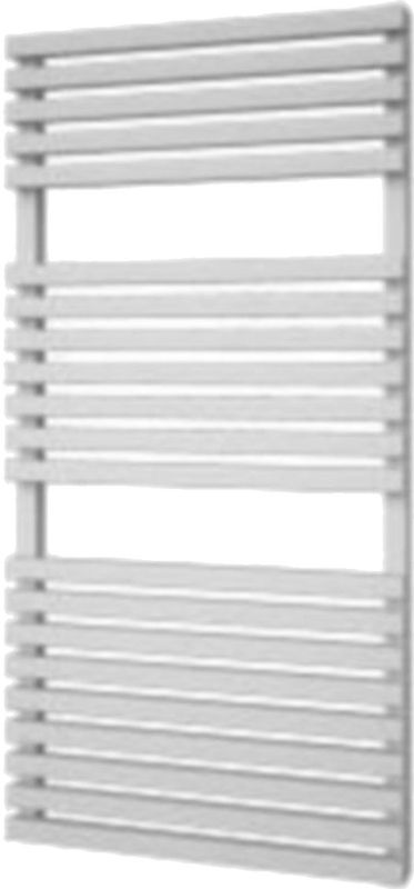 Lago - Handdoekradiator - Zilver metallic - 1182 x 600 mm - 748 Watt