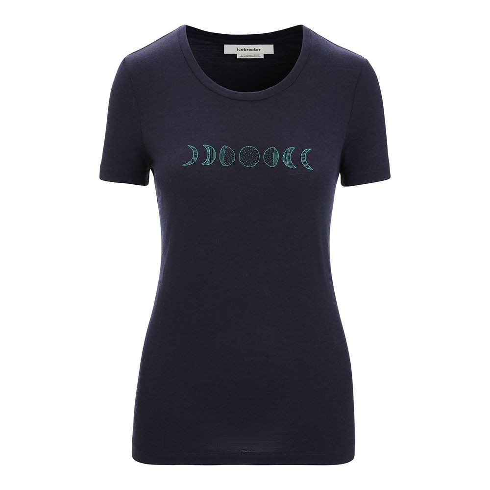 Icebreaker TECH LITE II - Tee-shirt Femme midnight navy