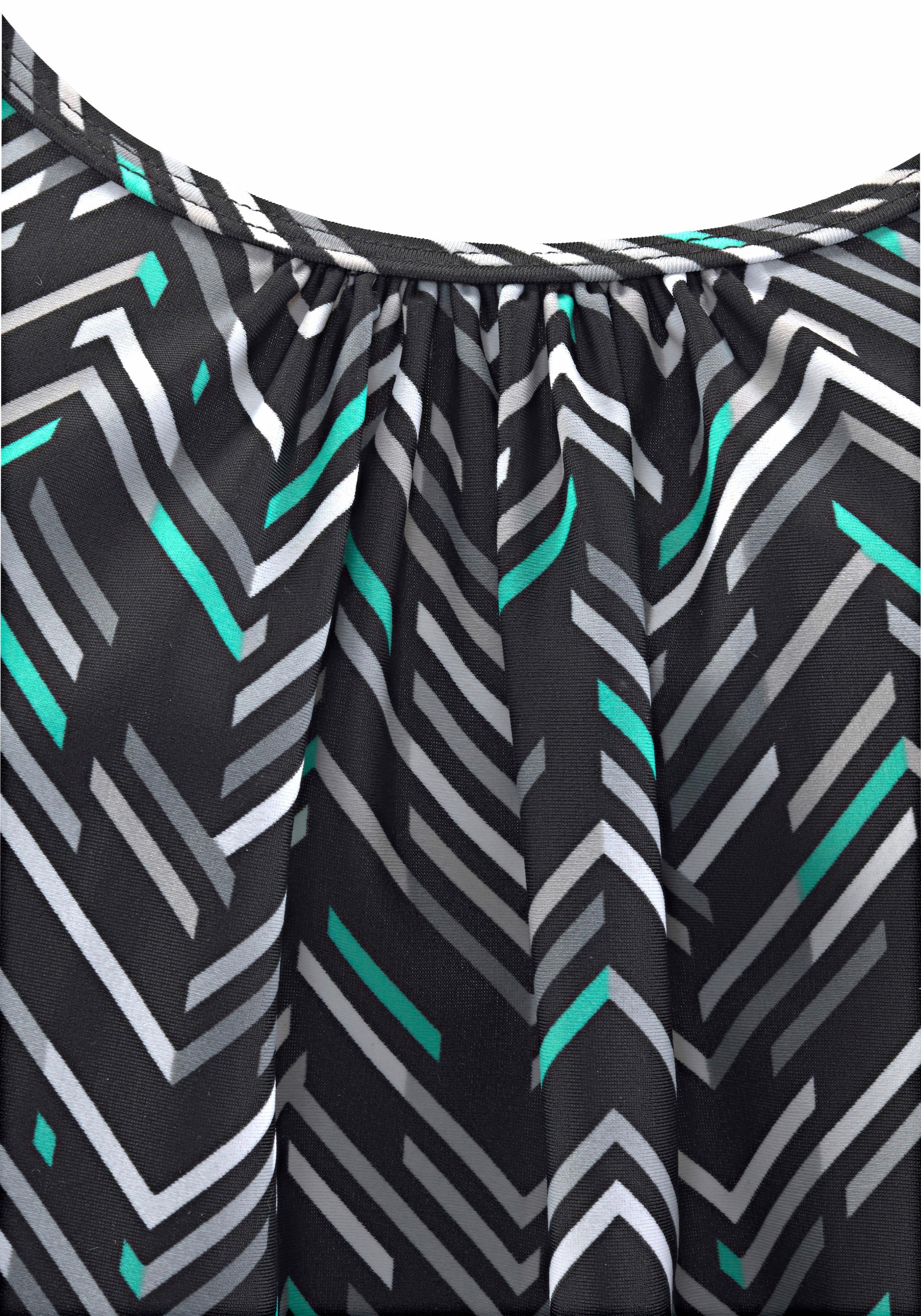 LASCANA Oversize-Tankini , mit grafischem Print