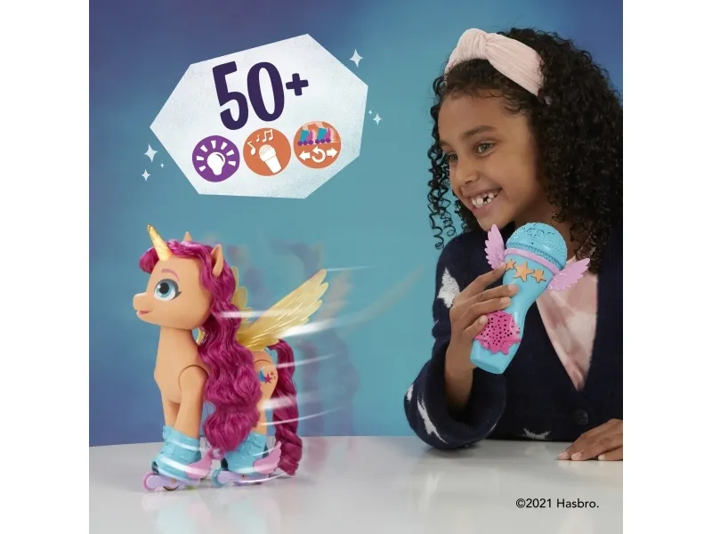 My Little Pony Movie Sing ''N Skate Sunny Starscout, 5 År, My Little Pony, Flerfarvet, Plast