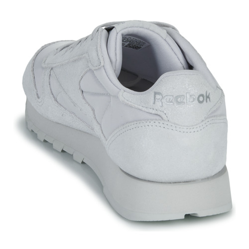 Reebok Classic - CLASSIC LEATHER - Blanc / Argenté