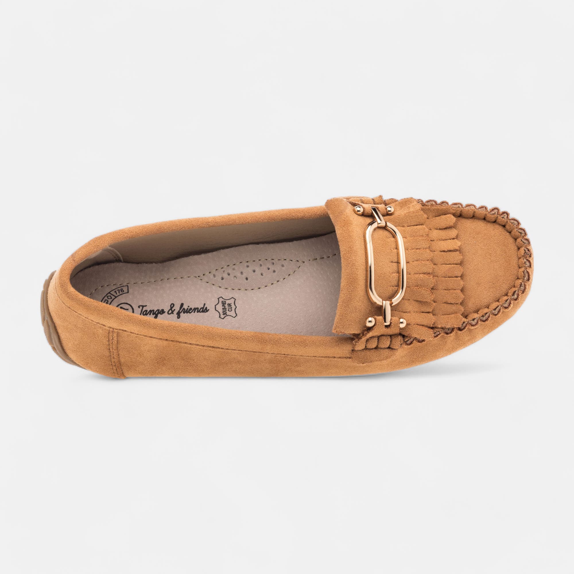 Mocassins Femme camel