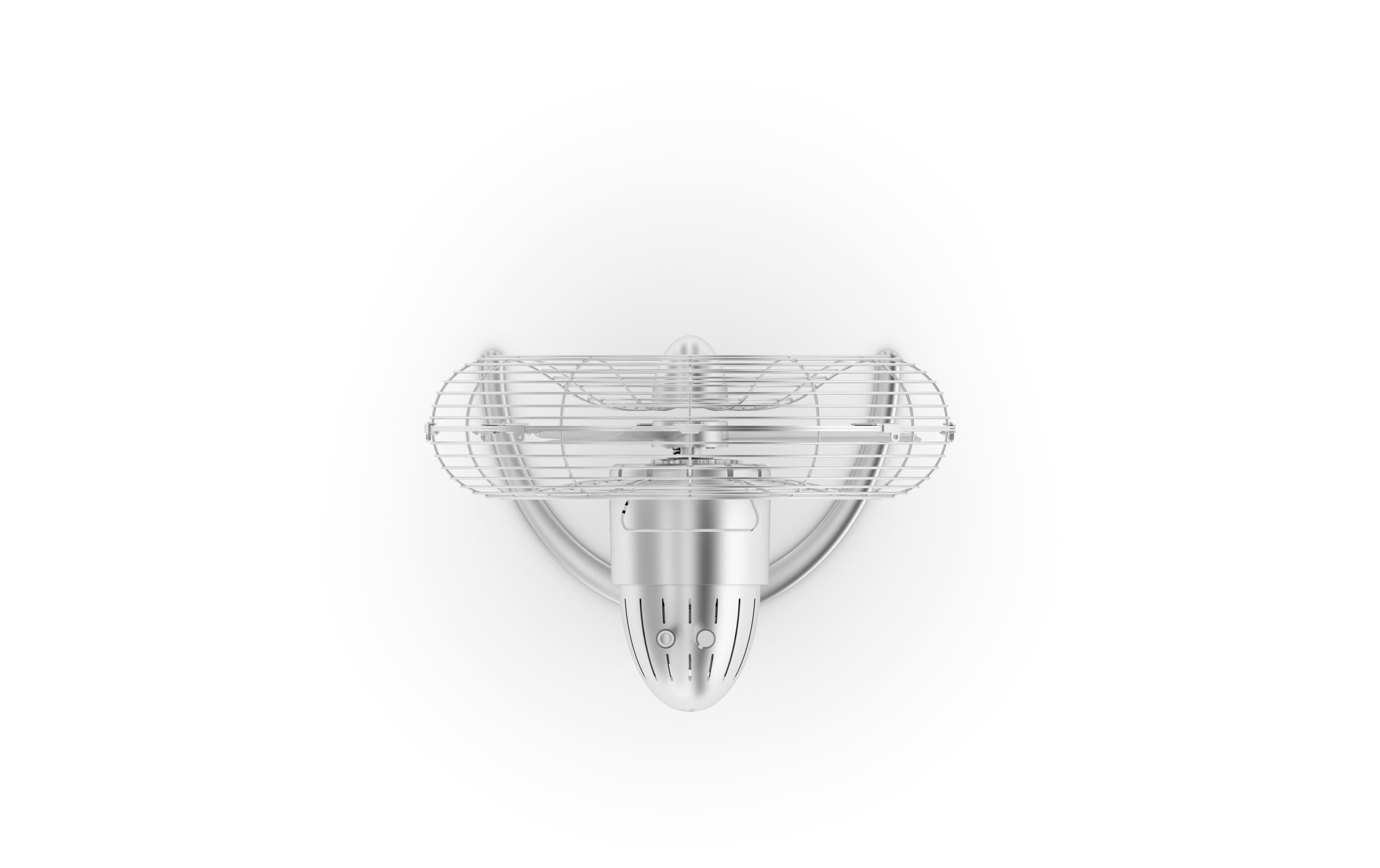Bodenventilator Charly little Silber<br>Tischventilator