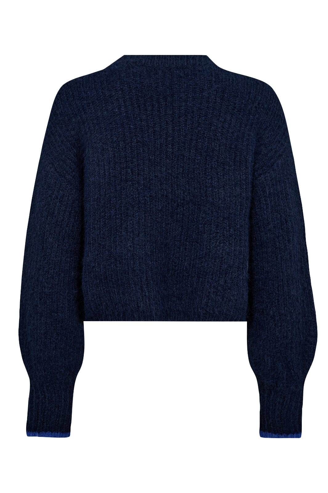 Co´Couture Coraliecc Crop Rib O-Knit 32140 120 navy