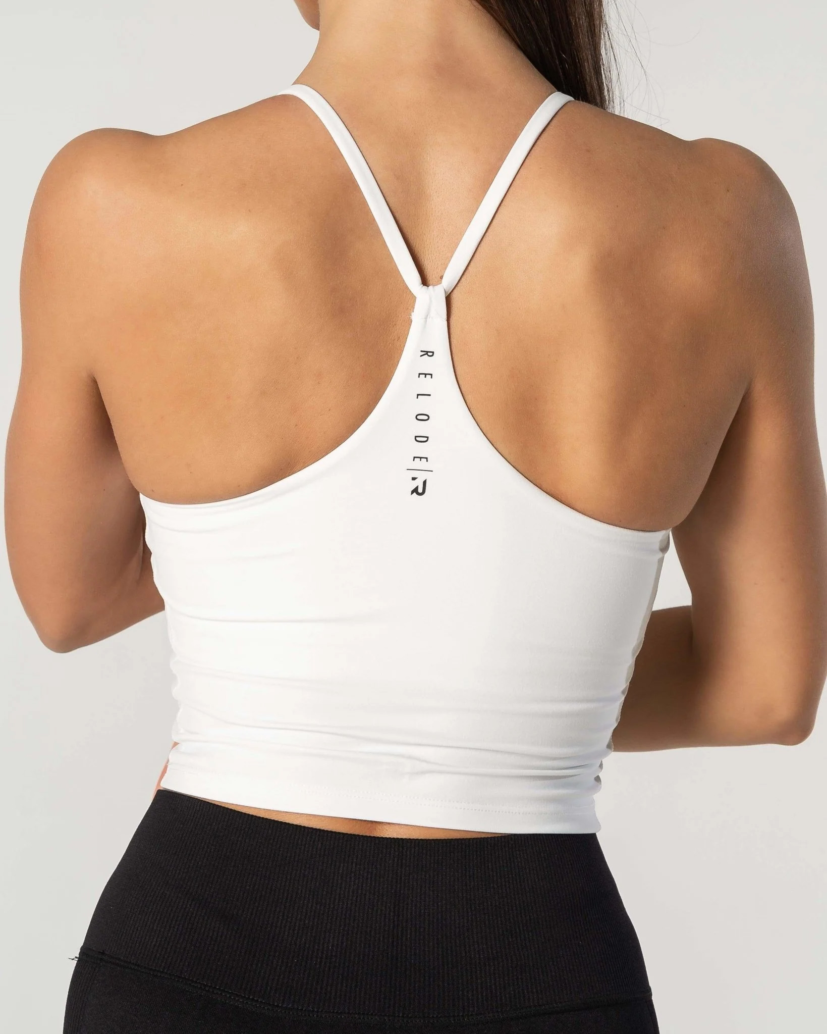 Relode Core Singlet Top White
