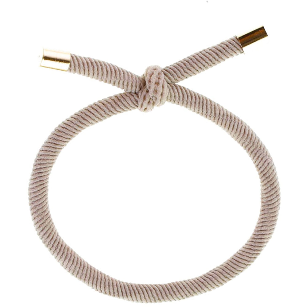 Køb Bow's by Stær Thit Hårelastik - Beige - 6 pak