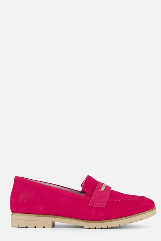 Rieker Instappers roze Synthetisch