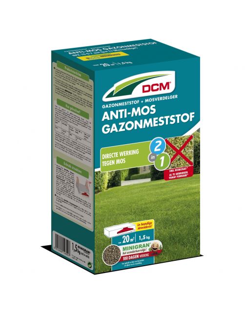Dcm Meststof Gazon Anti-Mos - Gazonmeststoffen