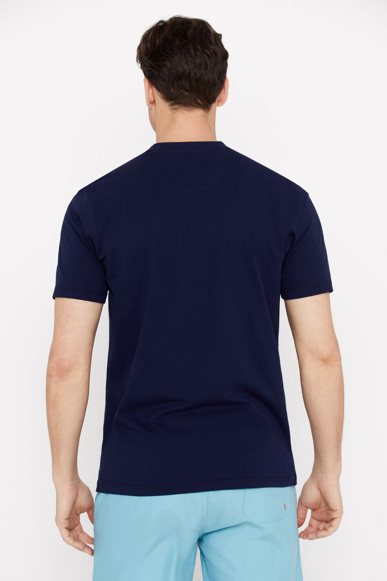 Camiseta estampada - Azul marinho