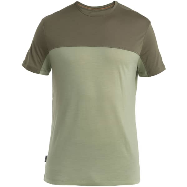 T-shirt randonnée ICEBREAKER M MERINO 125 COOL-LITE SPHERE III SS TEE LICHEN/LODEN/CB