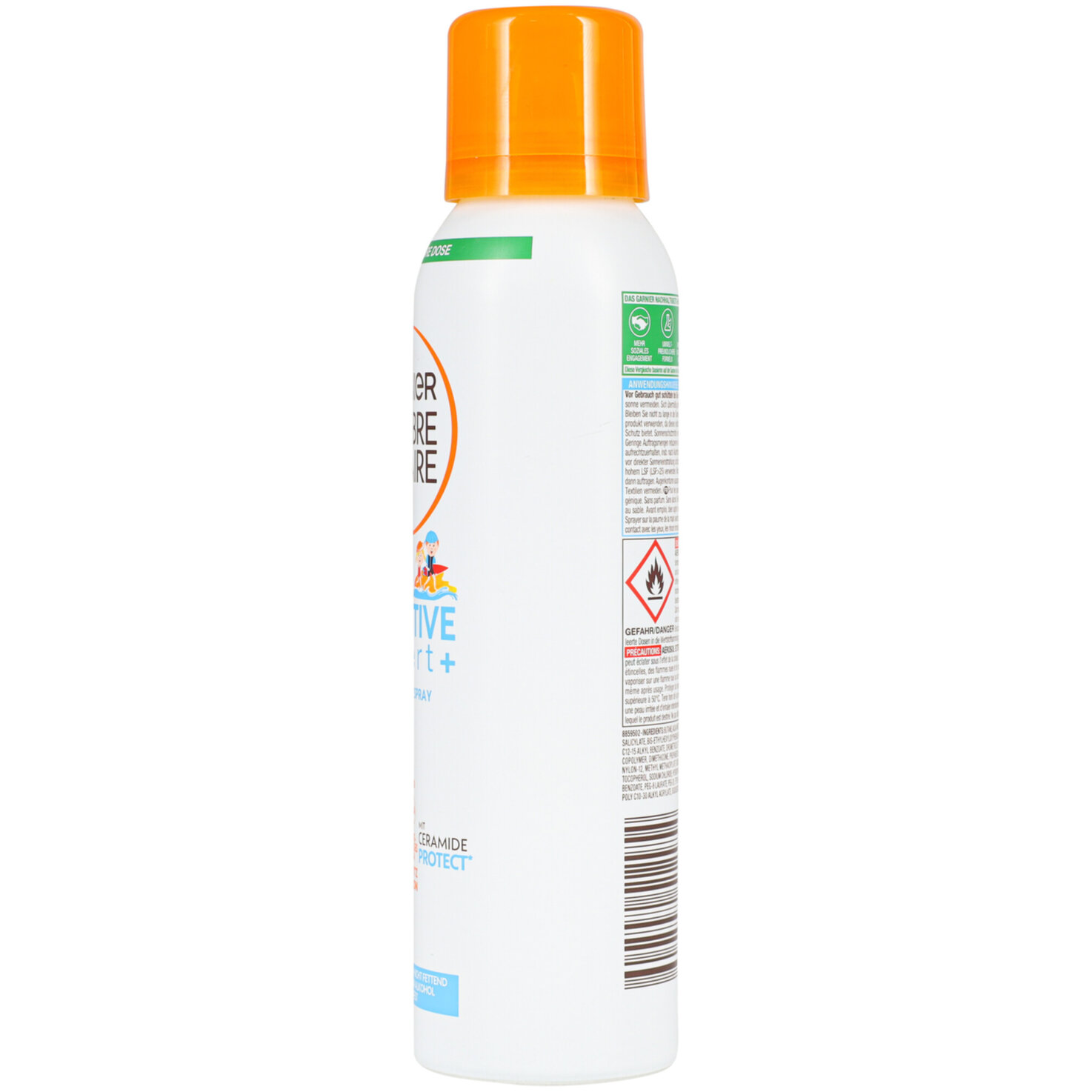 Garnier Ambre Solaire Kids Sensitive expert+ Anti-Sand Spray LSF 50+, 150ml
