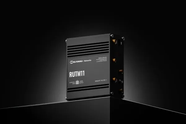 Teltonika RUTM11 - Trådløs router - WWAN 4-port switch - 1GbE, PPP - Wi-Fi 5 - Dual Band - 3G, 4G - DIN monterbar på skinne, væg-monterbar, overflademonterbar