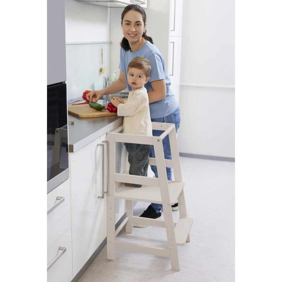 Schardt Lernturm Fabi caratbeige lackiert