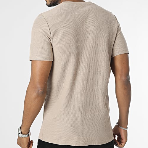 Tee Shirt Poche Marron