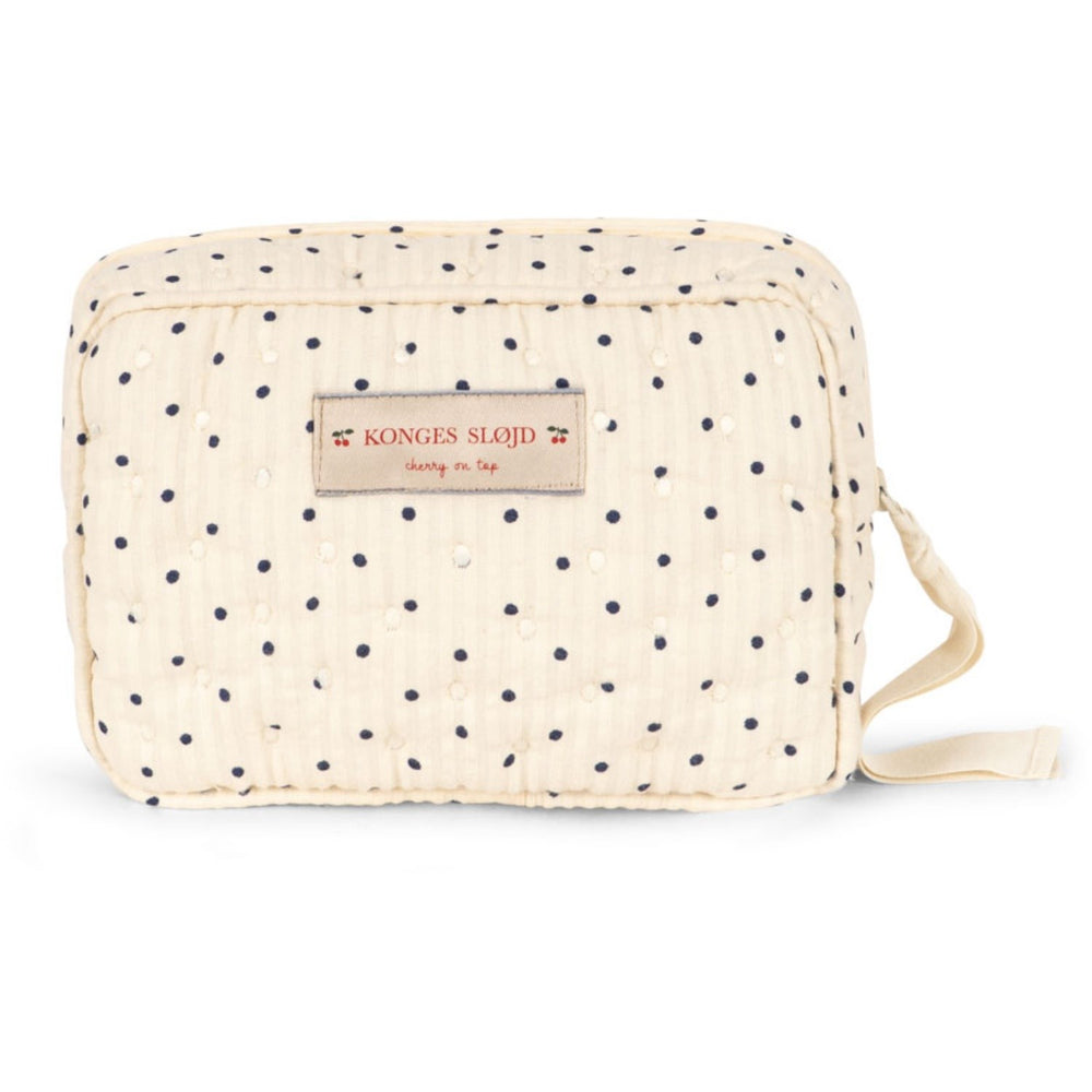 Køb Konges Sløjd Estate Dot Seersucker Small Toiletry Taske