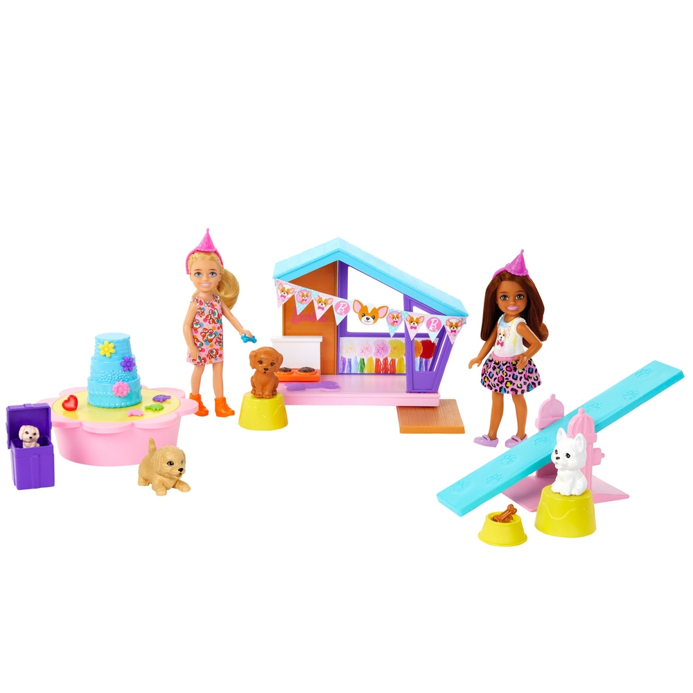 Barbie Chelsea Welpenparty-Spielset