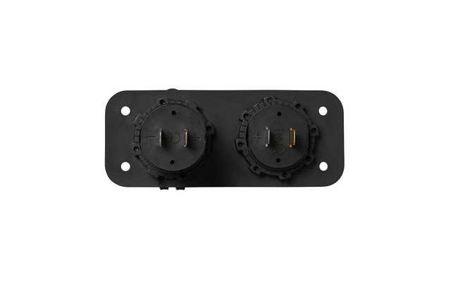 ProPlus Einbau Kit Voltmeter 30 V und USB Doppelsteckdose 2 Mal 2100 mA