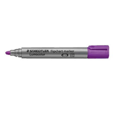 STAEDTLER® 356-6 Lumocolor flipchart marker Rundspitze, violett